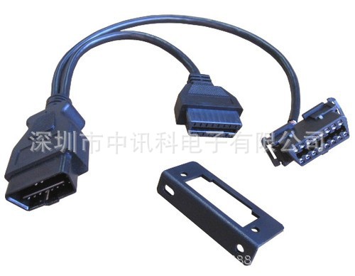 OBDII 16P M TO 2* F 汽車檢測線工廠,批發,進口,代購