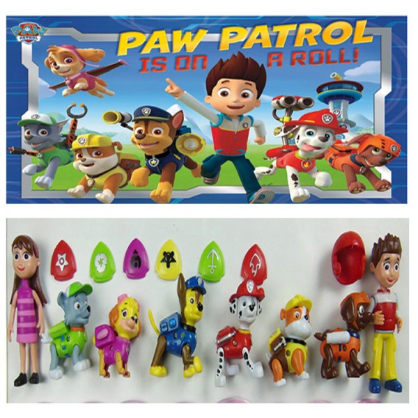 特價 Paw Patrol 狗狗巡邏隊8款公仔手辦擺件塑料玩具 兒童玩具批發・進口・工廠・代買・代購