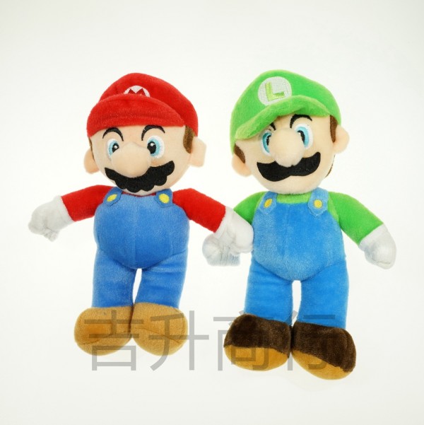 2款 超級瑪麗 supermario 馬裡奧 毛絨玩具 公仔工廠,批發,進口,代購