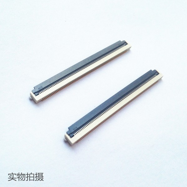 廠傢生產FFC/FPC0.5間距80PIN2.0高度翻蓋連接器質優價廉歡迎訂購工廠,批發,進口,代購