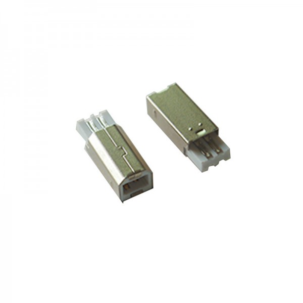 供應USB連接器BM短體成品B公短體三件式工廠,批發,進口,代購