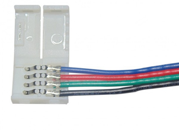 LED燈條連接器 5050RGB燈條帶線對接 快速方便免焊接4pin連接頭工廠,批發,進口,代購