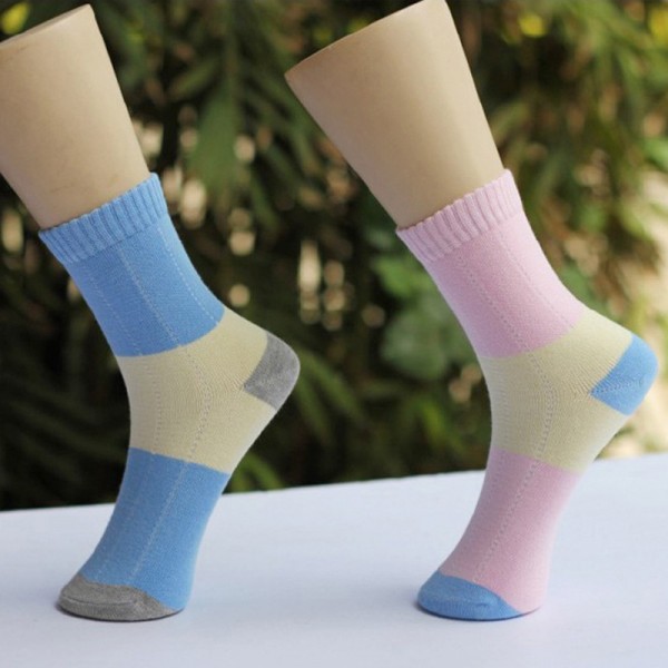大童竹纖維襪 9-12歲 品牌兒童襪 童襪廠傢 女童襪批發 粉紅淡藍工廠,批發,進口,代購