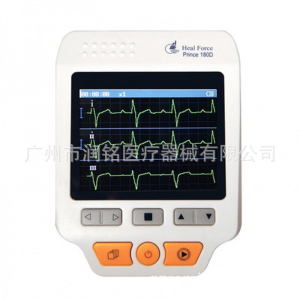 力康心電機Prince 180D快速心電監測機傢用 便攜 監測心電圖機器工廠,批發,進口,代購