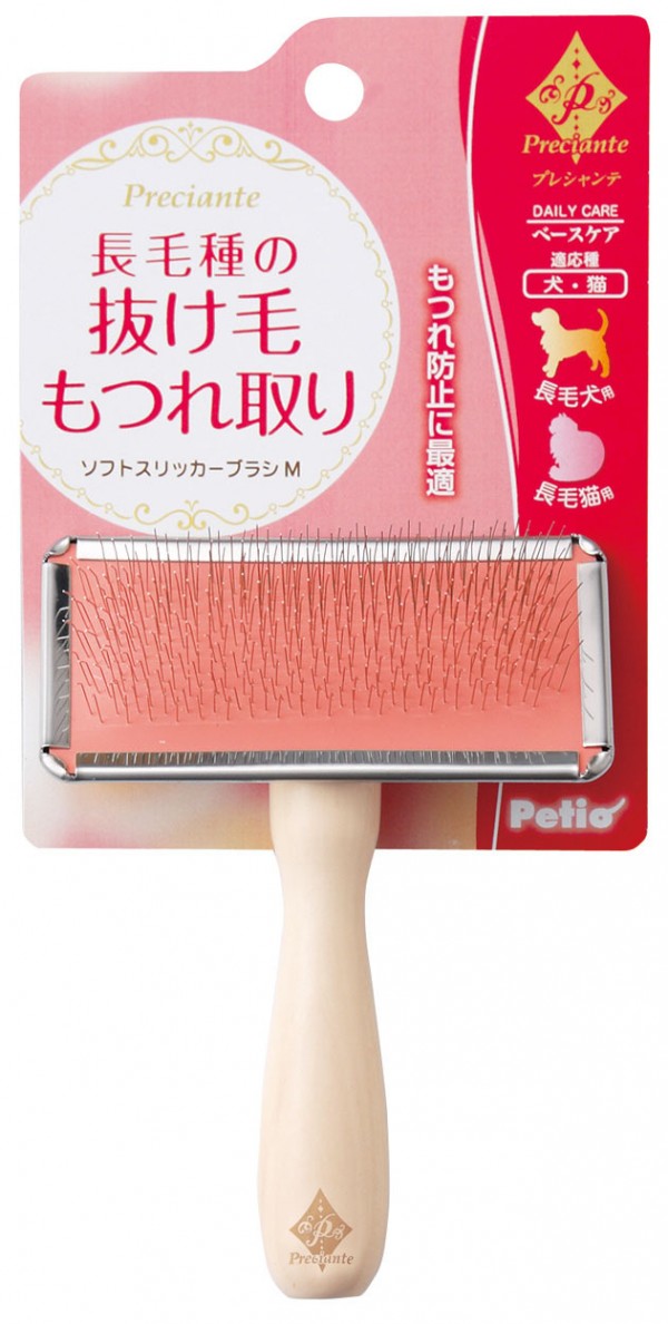 petio 寵物用品 清潔用品 美容工具 有柄軟針梳M 進口品牌批發・進口・工廠・代買・代購