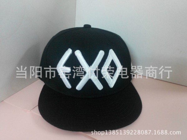 EXO同款嘻哈帽子鹿晗 棒球帽  帽子男士工廠,批發,進口,代購