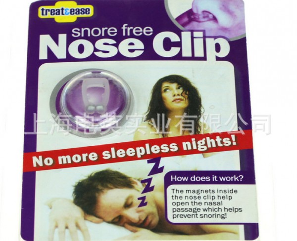 TV 新品SNORE FREE Nose clip止鼾器/鼻夾/廠傢直銷支持訂做工廠,批發,進口,代購