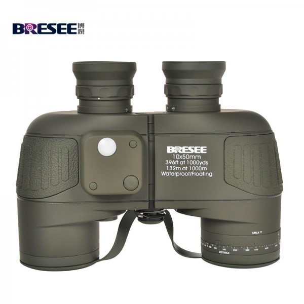 促銷價Bresee10x50 雙筒帶羅盤 高倍 高清 望遠鏡批發・進口・工廠・代買・代購
