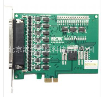 《UOTEK/宇泰》UT-798  8口 rs485/422PCI-E多串口卡 原裝正品工廠,批發,進口,代購