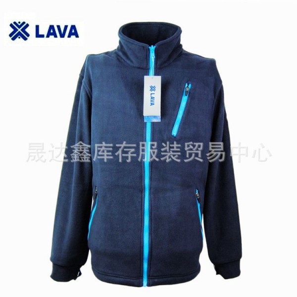 【支持混批】正品那華LAVA 男款 秋保暖對開抓絨衫 戶外沖鋒衣工廠,批發,進口,代購