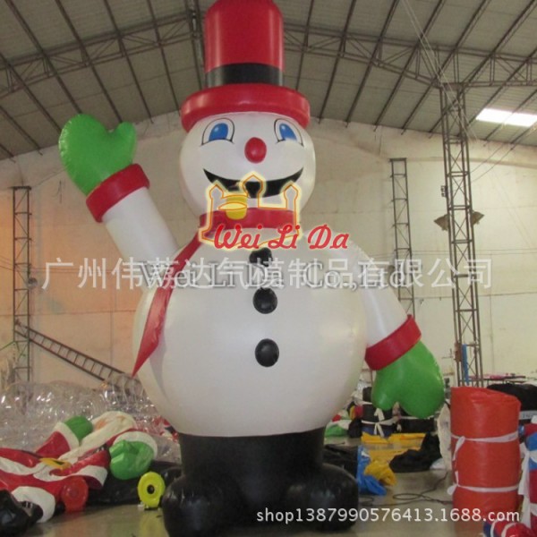 偉荔達廠傢訂製PVC充氣聖誕老人聖誕樹雪人等聖誕節場地裝飾用品批發・進口・工廠・代買・代購