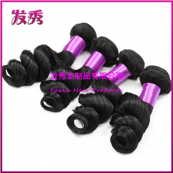 100%真人假發100g #1b巴西原發挑根順發loose wave 假發發簾工廠,批發,進口,代購