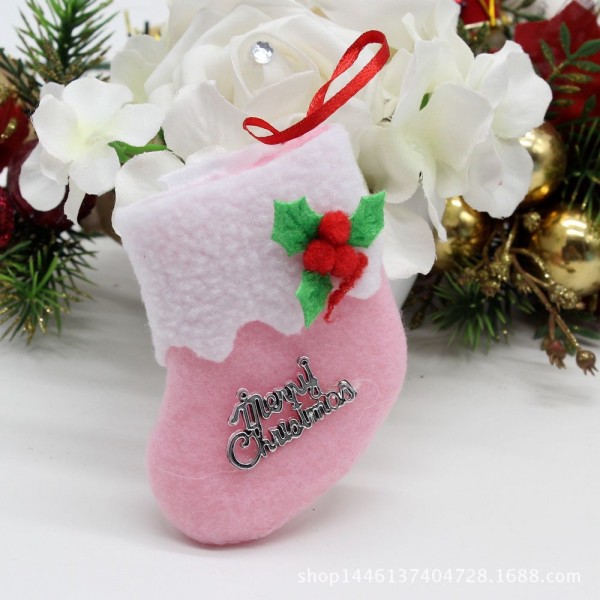 聖誕節裝飾用品聖誕襪小襪子聖誕樹掛件 聖誕老人禮品袋廠傢批發工廠,批發,進口,代購