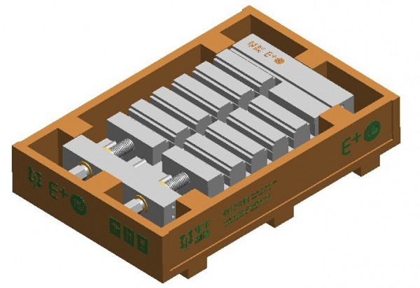 批發CNC精雕機加工鋁件電療用工裝夾具 能一次裝夾12個可設計訂製工廠,批發,進口,代購