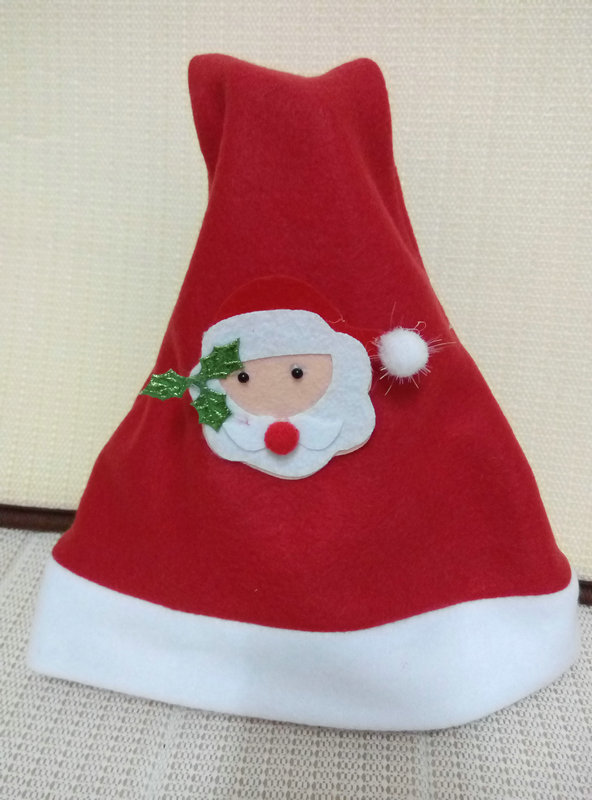 金絲絨聖誕帽 聖誕老人圖案帽子 聖誕老人帽 廠傢直銷 現貨批發工廠,批發,進口,代購