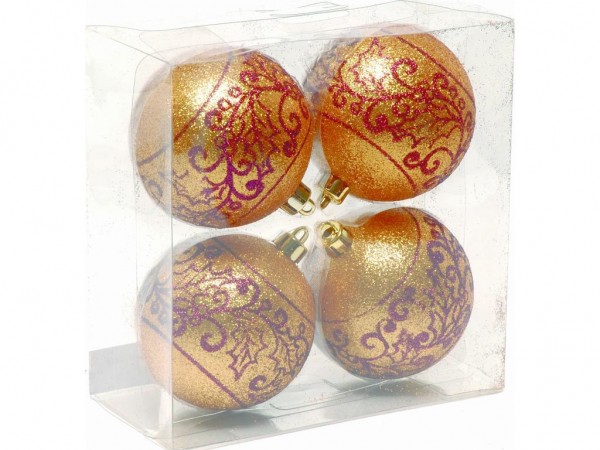 麥德隆2015新款聖誕球 塑料，塑膠彩繪球禮盒裝，手繪球工廠,批發,進口,代購