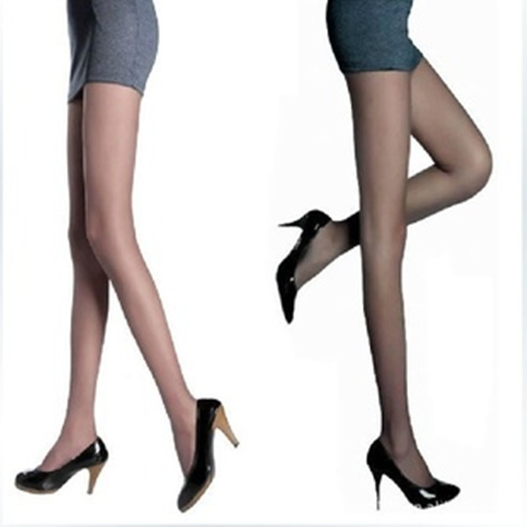 15D隱形絲襪透明無痕 T檔包芯絲連褲襪 女 超薄 黑色/肉色 批發工廠,批發,進口,代購