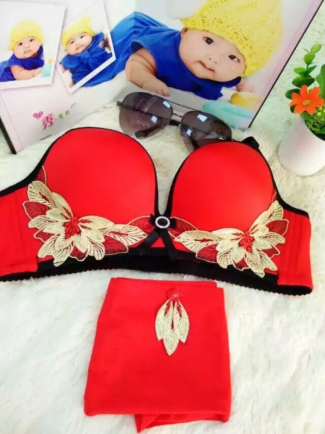 新款饅頭三代蝴蝶公主半件圍厚杯聚攏無痕無鋼圈胸罩性感內衣工廠,批發,進口,代購