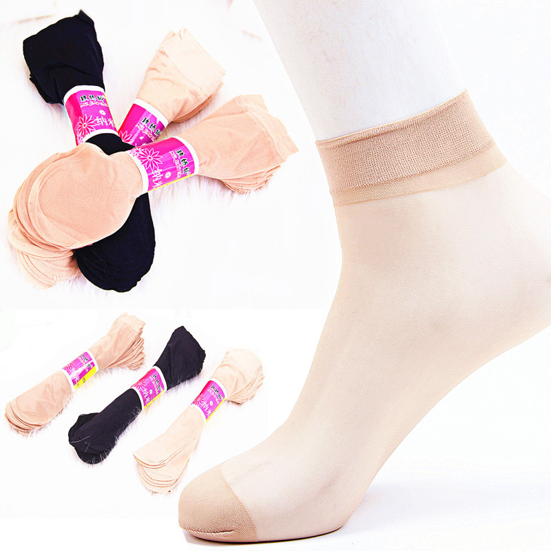 WZ0001 包芯絲短絲襪 超薄女襪 對對襪 秒殺糖果色女襪子工廠,批發,進口,代購