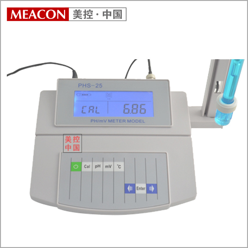 數字實驗室PH計高精度臺式酸堿度計/PH計實驗室PH分析機phs-3c密工廠,批發,進口,代購
