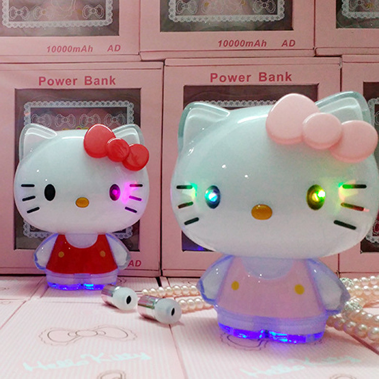 新款創意Hello Kitty貓可愛卡通充電寶通用型迷你應急移動電源批發・進口・工廠・代買・代購
