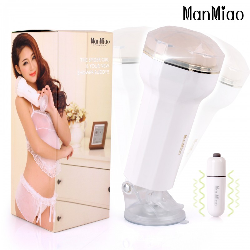 漫渺 白蜘蛛精 免提電動飛機杯男性自慰器 成人情趣用品批發代發工廠,批發,進口,代購