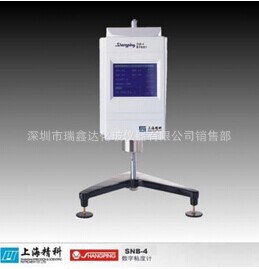上海精科數字式黏度計SNB-4工廠,批發,進口,代購