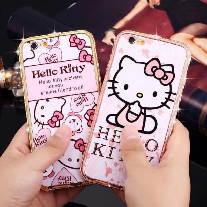 Hello Kitty iPhone6plus手機殼蘋果6S卡通保護套 iphone6手機殼工廠,批發,進口,代購