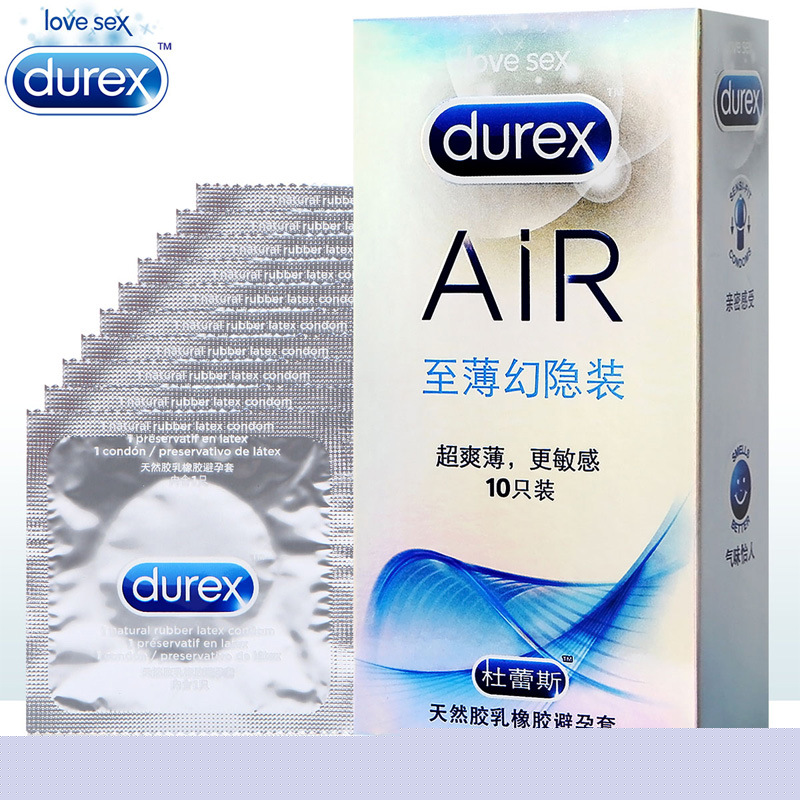 杜蕾斯正品套Air至薄幻隱空氣套正品避孕套10隻裝情趣用品批發工廠,批發,進口,代購