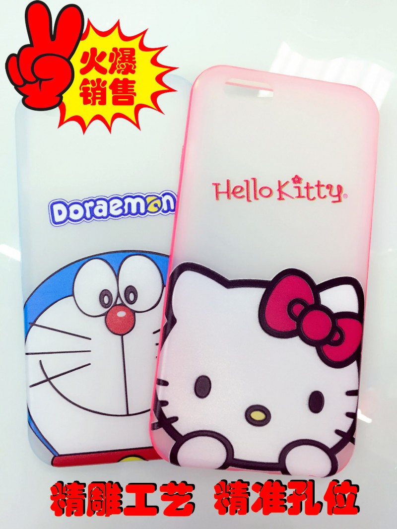 ipone6/4.7 hello kitty TPU+PC二合一防摔款手機套工廠,批發,進口,代購