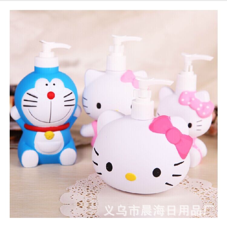 可愛hello Kitty卡通磨砂噴瓶噴霧瓶化妝品空瓶 香水分裝瓶250ML工廠,批發,進口,代購