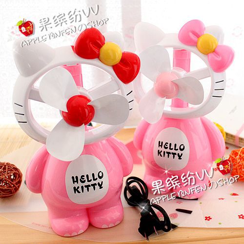 hello Kitty 凱蒂貓 臺式風扇 小風扇 擺臺風扇 學習風扇 電風扇工廠,批發,進口,代購