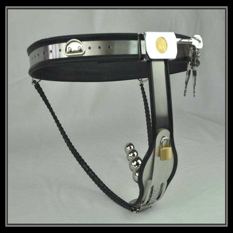 女用新Y型帶陰栓不銹鋼貞潔帶成人情趣用品批發 黑色工廠,批發,進口,代購