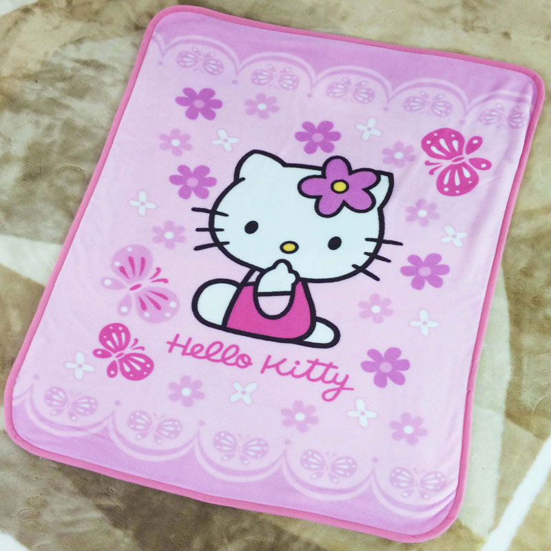 卡通珊瑚絨毯子 hello kitty膝蓋毯法蘭絨兒童嬰兒寶寶毯廠傢直銷工廠,批發,進口,代購