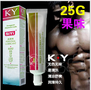 特價！KY潤滑劑 25g 果味 人體潤滑油 水溶 情趣計生成人情趣用品工廠,批發,進口,代購