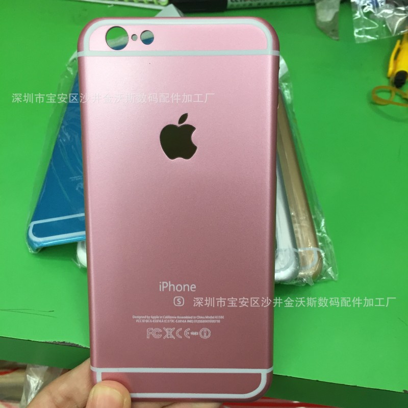 新款超薄硬殼iphone6手機殼 蘋果6plus保護套 仿6殼 限量粉 潮女批發・進口・工廠・代買・代購