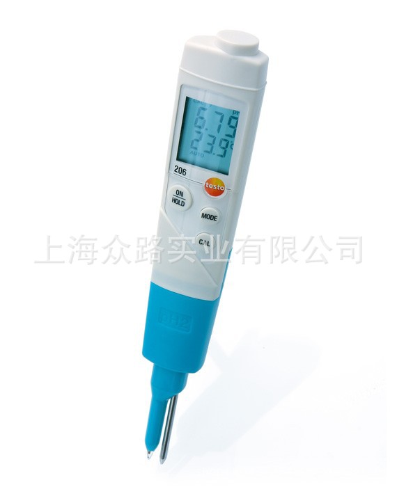 testo 206-pH2，testo PH計，便攜式德圖PH計，德國酸度計工廠,批發,進口,代購