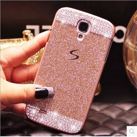閃粉三星S6 edge plus鑲鉆外殼 S5S4S3I9600手機殼note45水鉆外殼工廠,批發,進口,代購