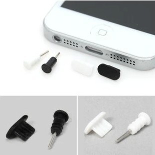 蘋果5S數據口塞 矽膠螺紋取卡針防塵塞蘋果配件 iphone5防塵塞工廠,批發,進口,代購