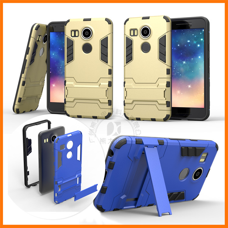 2015廠傢批發LG Nexus5 5.2英寸二合一手機殼 防滑耐摔保護套配件工廠,批發,進口,代購