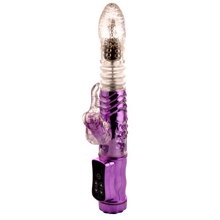 象搖擺伸縮轉珠棒女性自慰器按摩棒女用自慰仿真陽具情趣成人用品工廠,批發,進口,代購