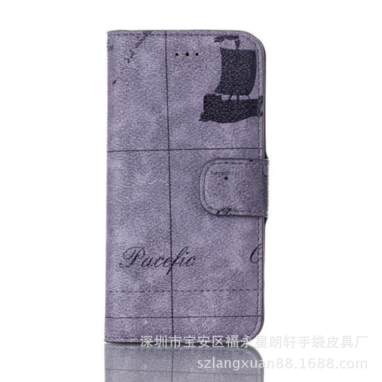 蘋果iPhone6保護套 地圖紋 iPhone6皮套 蘋果6手機殼 外殼配件潮工廠,批發,進口,代購