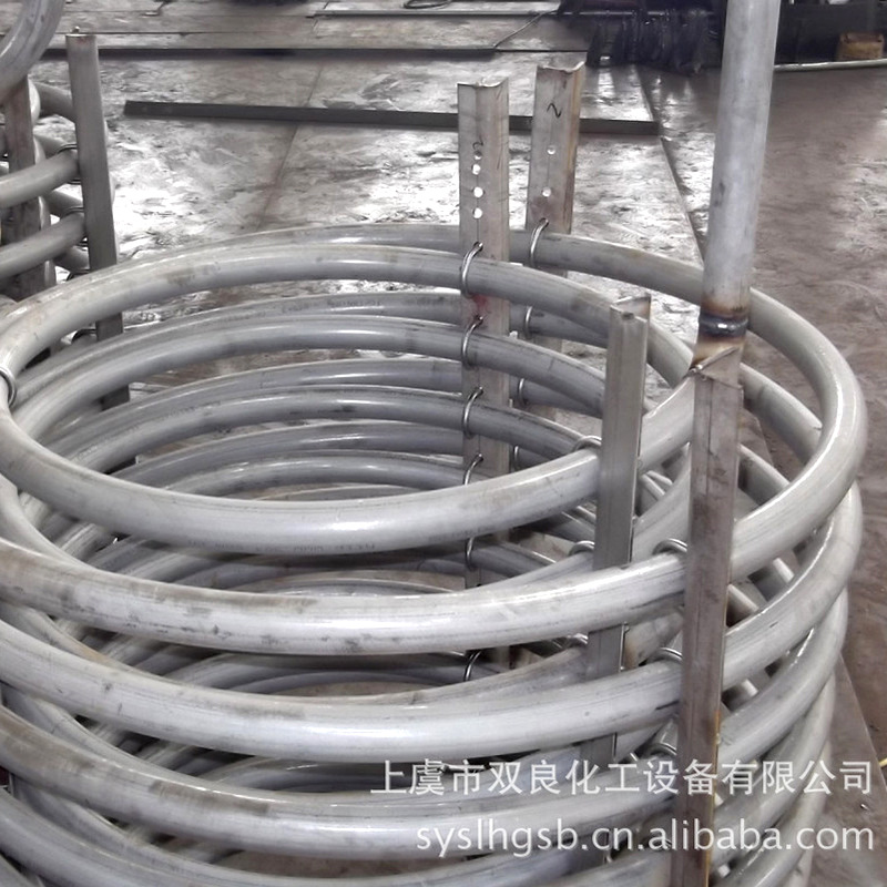 供應大型不銹鋼反應釜熱交換盤管 列式加熱熱交換盤管工廠,批發,進口,代購