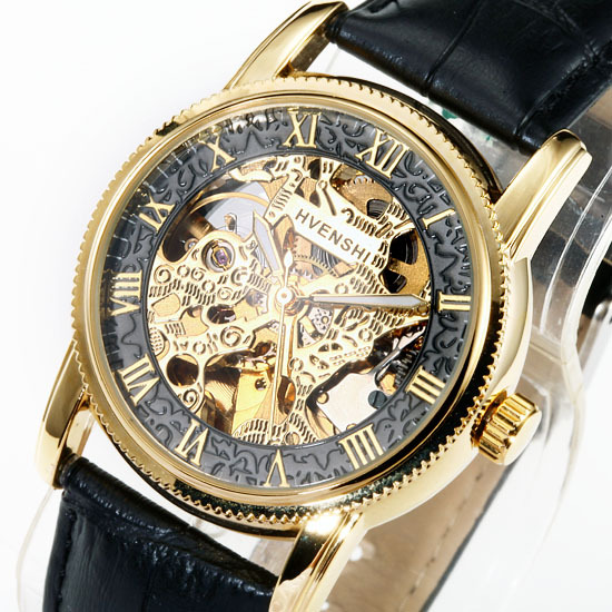 正品皇師品牌手錶自動機械表男士雙麵鏤空商務腕表工廠,批發,進口,代購