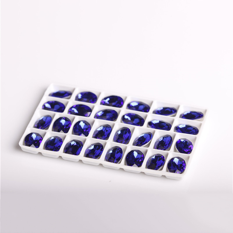 批發手機配飾多切麵鉆18*25mm散珠 尖底橢圓龜背水鉆水晶飾品配件工廠,批發,進口,代購