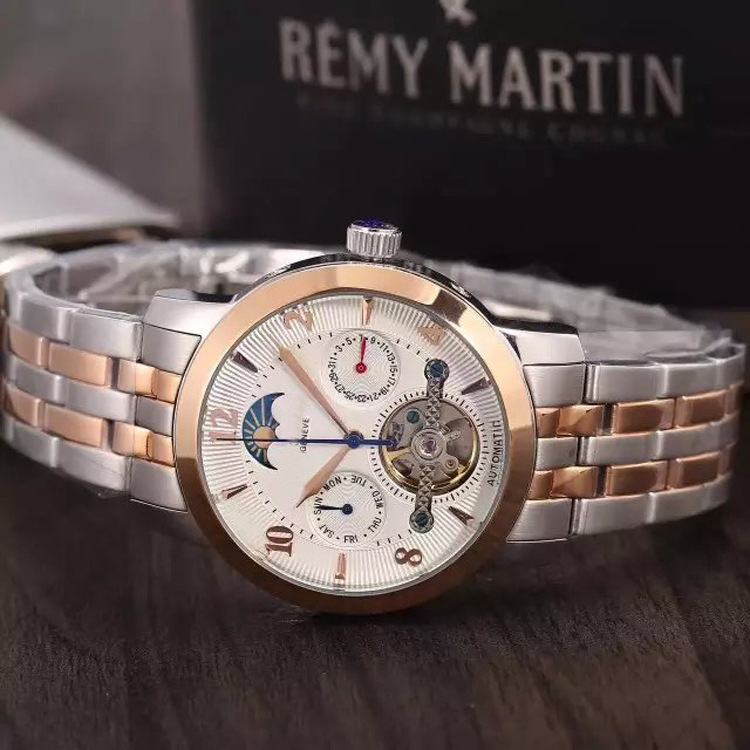 一件代發 瑞士品牌手錶 男士多功能機械表 真皮防水男表 高檔手錶工廠,批發,進口,代購