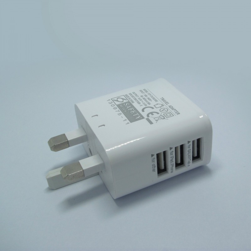 三星手機充電器note3英規充電頭 3USB手機平板通用充電器 充電頭工廠,批發,進口,代購
