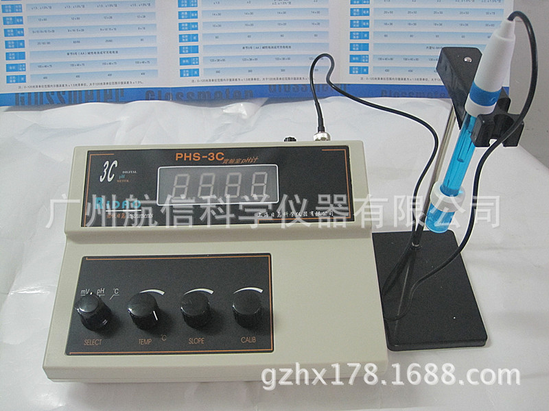 現貨促銷上海日島PHS-3C精密級酸度計PHS-3C驗室酸度計工廠,批發,進口,代購
