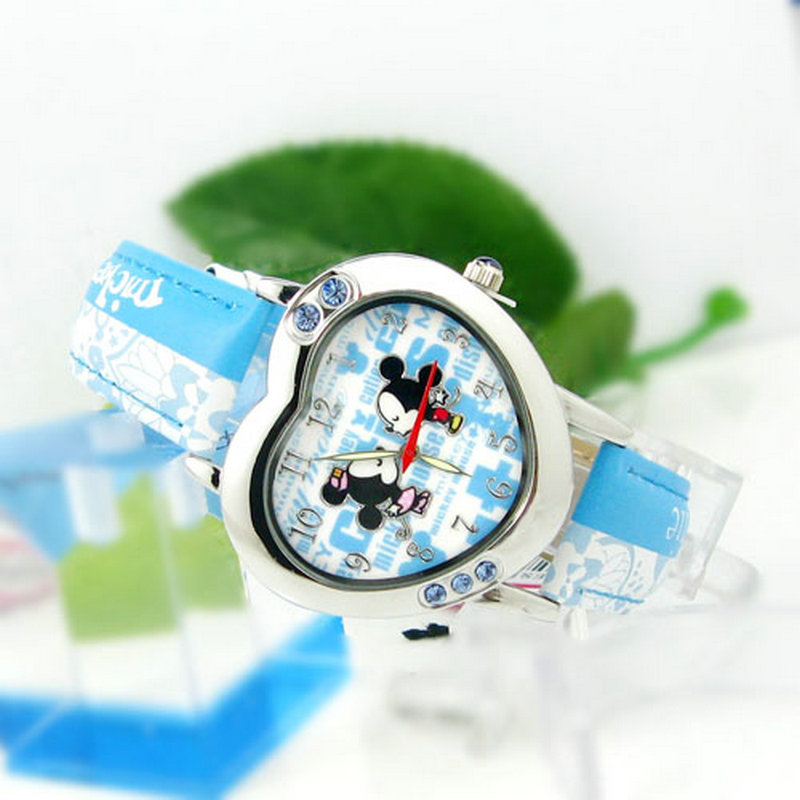 迪士尼手錶心形表盤愛的禮物米奇手錶DC-3029L批發・進口・工廠・代買・代購