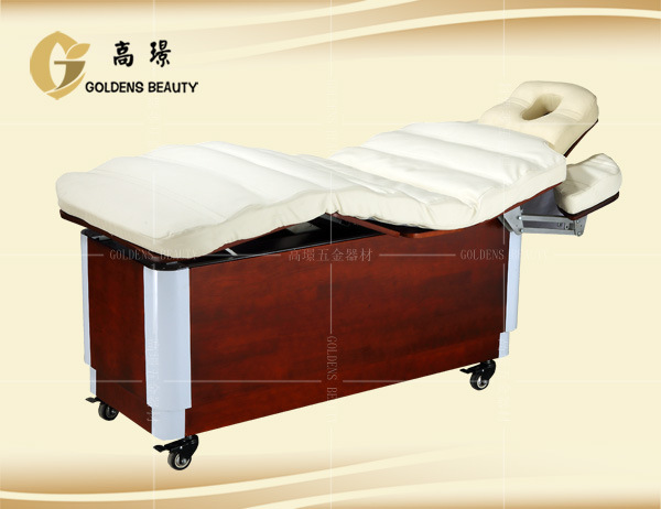 專業生產高檔木質美容床廠傢 DM-2308A豪華電動按摩美容床帶滾輪工廠,批發,進口,代購